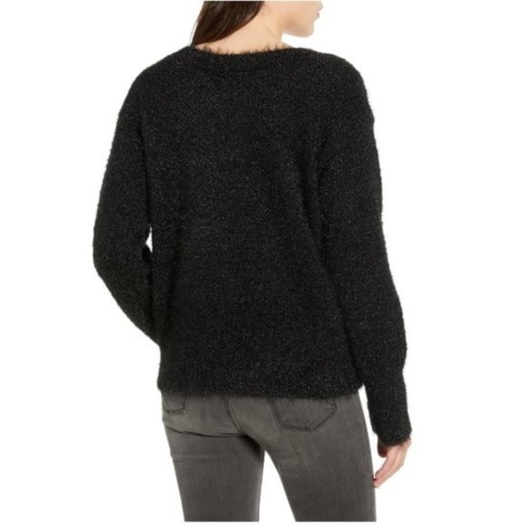 Chelsea28 Eyelash Metallic Sweater - Picture 2 of 5